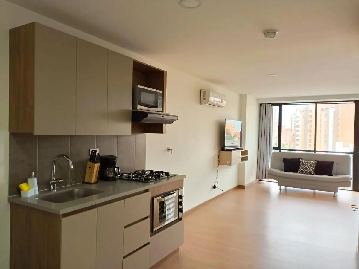 Apartment Confortable Apartaestudio 807 Laureles Medellin